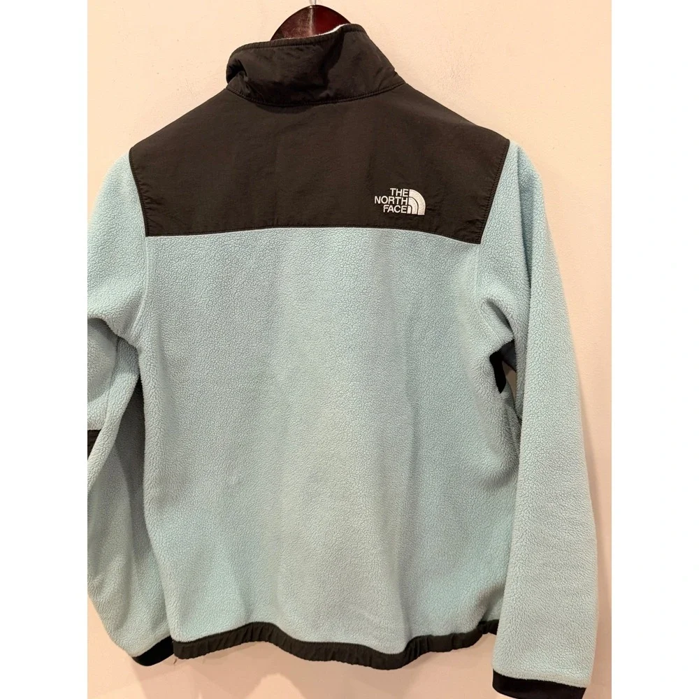 The North Face Denali 2 Fleece Jacket Youth Large 14/16 Blue Black NF0A3N05RT5